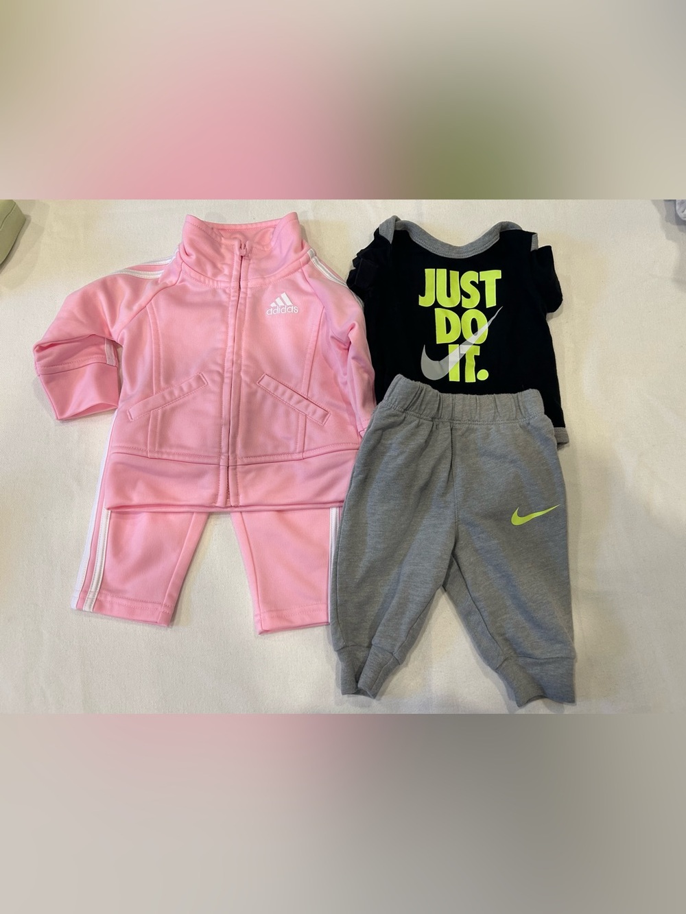 Baby adidas and nike set bundle